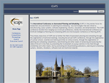 Tablet Screenshot of icaps-conference.org